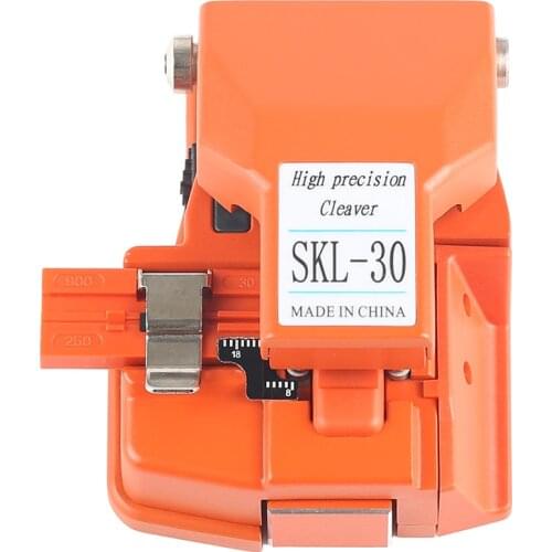 Fiber cleaver SKL-30 cable cutting knife FTTH fiber optic knife tools cutter High Precision Fiber Cleavers 16 surface blade New