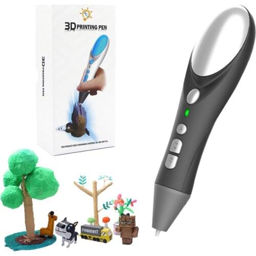 3D Printing Pen,3D Printer Pen Creative Drawing Pen for Kids Children Gift Present,Free 6.5M PLA Filament,Interesting Gift