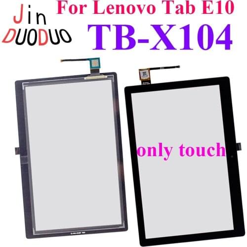 For Lenovo Tab E10 TB-X104 TB-X104F TB-X104L TB X104 Touch Screen Glass Panel Repair Parts
