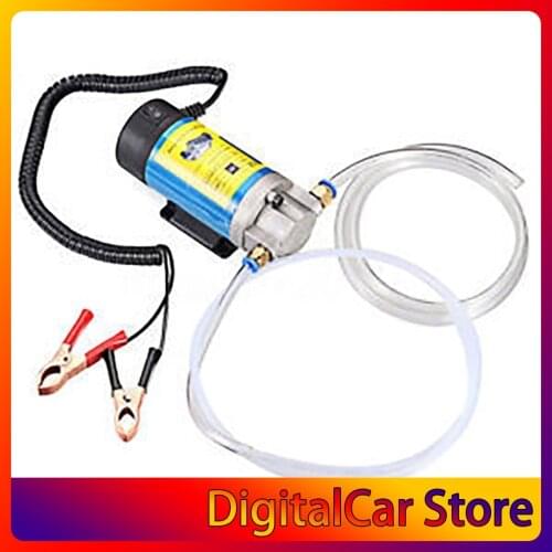 12V Electric Scavenge Suction Transfer Change Pump Motor Oil Diesel Extractor Pump 100W 1-4l/min For Car Pump Car Special