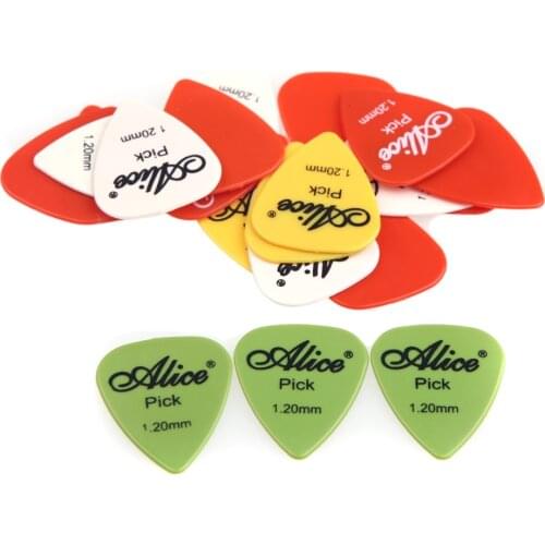 20pcs Alice Guitar Picks 0.58mm -1.5mm Frosted Matte Nylon Material Guitar Picks Plectrums Guitar parts accessories
