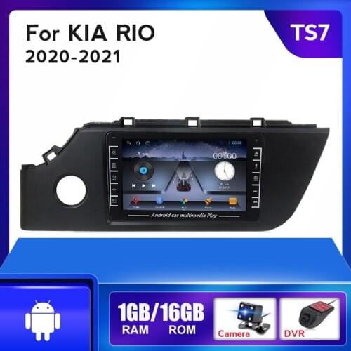 Autoraido 1080p Video For Kia Rio 4 IV FB 2020 - 2021 Car Radio Multimedia Dvd Player Navigation GPS Android 2din With Frame SWC