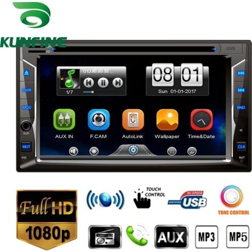 6.2'' WINCE 2DIN Car Stereo Car multimedia DVD Player With HD 1080P Video AM/FM RDS Radio Touch Screen Bluetooth GPS Navigation