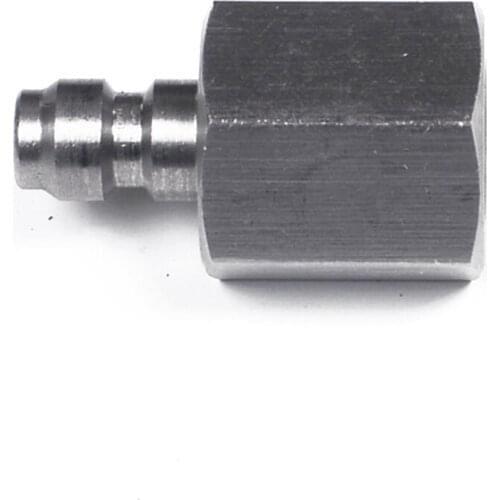 PCP Paintball Airsoft Airgun Male Quick Disconnect Air Charging Hose Adaptor Female Thread 1/8 BSP Stainless Steel Fill Nipple