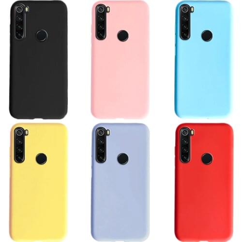 For Xiaomi Redmi Note 8 Note 8t Case Silicone Soft Back Cover Phone Case For Xiaomi Redmi Note 8 t Note8 Pro 8Pro Cases Bumper
