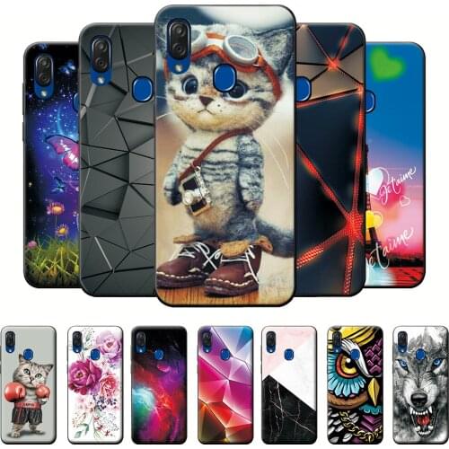 For ZTE Blade V10 Vita Case Silicone Phone Cover Cool Cat Panda ZTE Blade V10 Vita Black TPU Bumper Cases for ZTE V10 Vita Funda