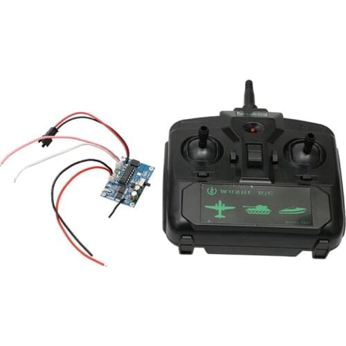 1set 2.G 4CH Differential Transmitter Reicever for RC Speed Boat Model Tank Airplane Radio Controlling System Remote Controller