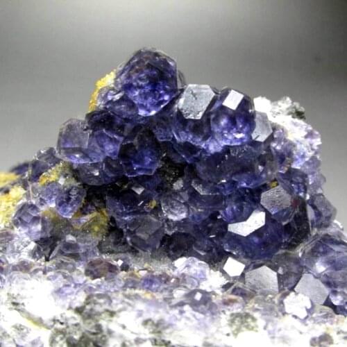 1163g Blue Fluorite Cluster on Matrix - crystals and stones healing Mineral specimen Home Decor feng shui decoration