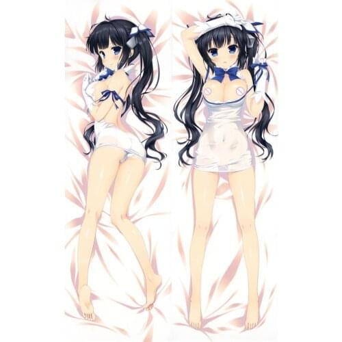 Hestia dungeon Anime Sexy Female Dakimakura Pillowcase Hestia Life-sized Body pillow case Dropshipping Custom 150 cm / 160 cm