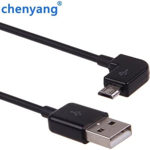 90 degree Micro USB Cable USB to Micro usb Left angle Charger Sync Data Fast Charging Cabel Cord for Phone and tablet