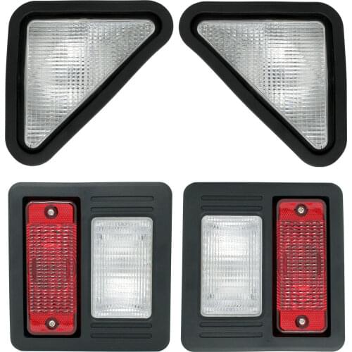 Front & Rear Light Kit 6718042 6718043 6670284 Fits Bobcat 753 763 773 863 S130 S150 S160 S175 S185 S220 S250 S300 S330