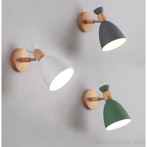 Nordic Minimalist Creative Wall Lamp Bedroom Bedside Living Room Dining Hallway Hotel Clear Bar Background Wall Decoration Lamp