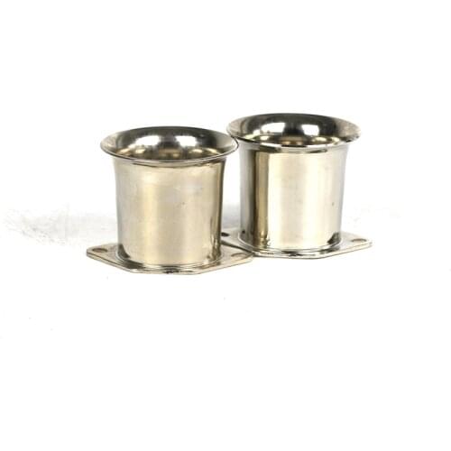 New Velocity Stacks 2 1/4" 40mm Or 44mm 48mm IDF for EMPI/WEBER pair