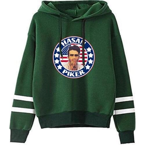 WAWNI Hasan Piker Hoodie Harajuku Tracksui Fashion Pullover Fashion Style Hoodies Casual Sweatshirt Winter Tops Unique Clothes