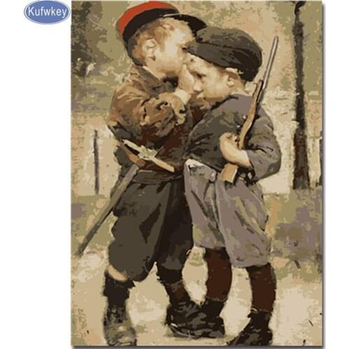 Bead embroidery diamond angels,Boys,Soldiers,diamond painting sale full diamond mosaic picture of rhinestones cross-stitch kits