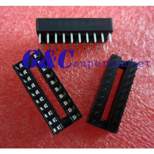 10PCS 20-Pin DIL DIP IC Socket PCB Mount Connector NEW GOOD QUALITY diy electronics