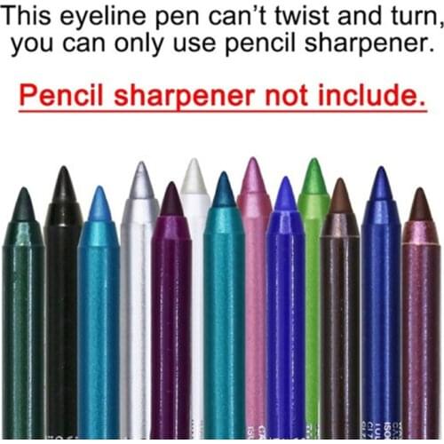 14 Colors Smooth Matte Lasting Pearl Eyeliner Pen Pearl Eye Shadow Pen Waterproof Sweat Proof No Blooming Makeup Tools TSLM1