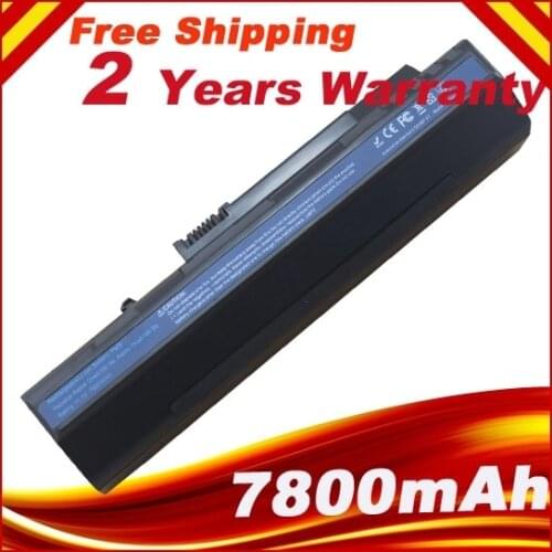 7800mAh Laptop Battery For Acer Aspire One A110 A150 ZG5 UM08A31 UM08A71 UM08A72 UM08A73 UM08B74