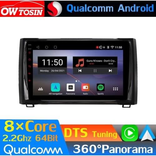 Qualcomm 8Core Android Car Multimedia For Toyota Tundra XK50 2013-2021 GPS 360 Panoramic Radio DTS HIFI CarPlay 4G LTE WiFi DSP