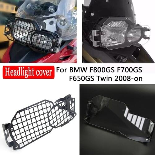 For BMW F800GS F700GS F650GS F800 F700 F650 GS Twin 2008-2015 Motorcycle Headlight Grille Guard Cover Protector Stainless Steel