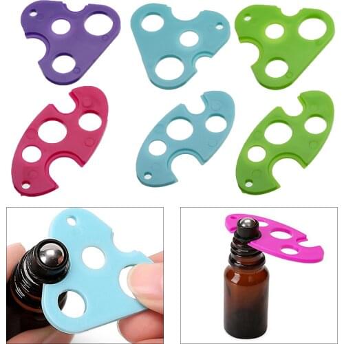 Essential Oil Opener Key Corkscrew Tool Remover Roller Balls Caps Refillable Bottles Accessories