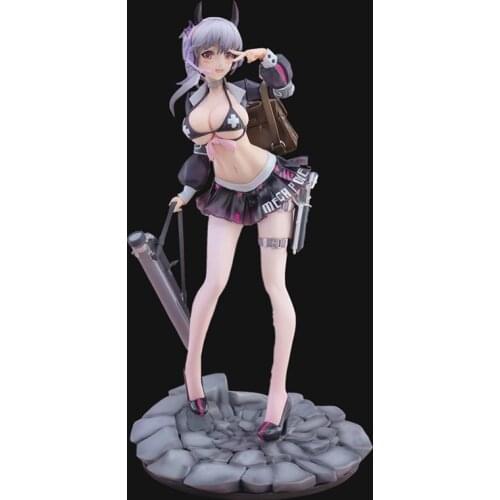 22cm Anime girls After-School Arena Fourth Shot Mega Power ELF Froggirl Aegir PVC Action Figure Toy Game Collection Model Doll