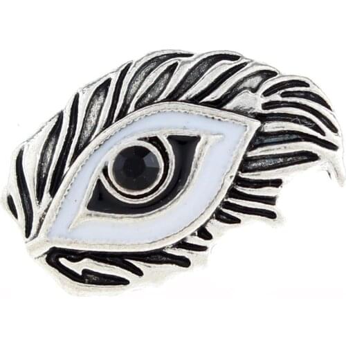 JaynaLee 18-20mm Metal Ginger Snap Button Fit Ginger Snaps Bracelets Jewelry for women men gifts GJS6152