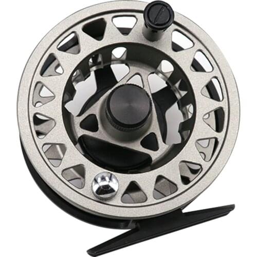 DEUKIO Fly Fishing Wheel CF-5/6 CF-7/8 CNC Metal Main Body Gripping Wire Wheel 2+1SUS Bearing Speed Ratio 1:1 The Stream Fishing