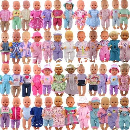 20pcs/set Leisure Set Clothes Fit 35--42cm Nenuco Doll Nenuco y su Hermanita Doll Accessories