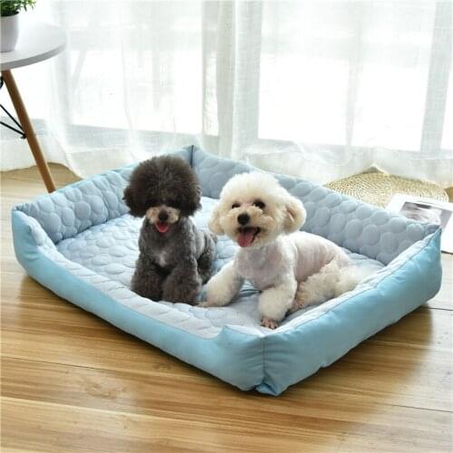 2020 Summer Pet Dog Cat Bed soft Cushion Mat Non-slip Bottom Pet House For Chihuahua Puppy Medium Large Dog