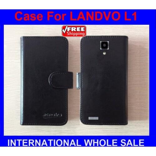 Hot! LANDVO L1 Case New 2016 items Factory Price Flip Leather Cover For LANDVO L1 Case+tracking number