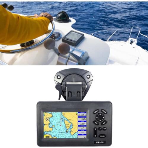 Marine 5-inch Color LCD GPS IPX5 Waterproof Marine Chart Plotter Satellite Navigator New