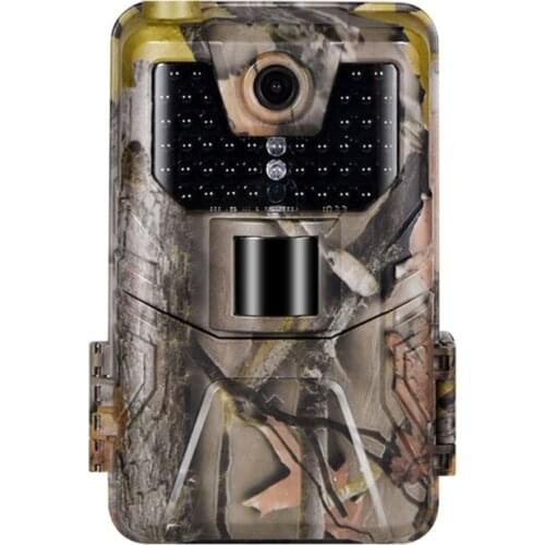 30MP Trail Camera Hunting Camera with Infrared Sensor for Wildlife Monitor 120° Detect Range Motion Activated Night