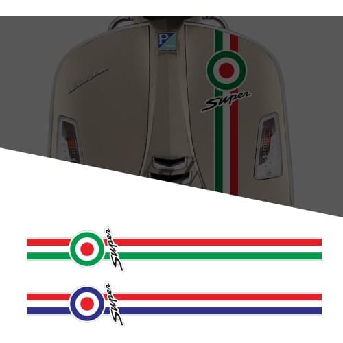 Motorcycle Front Decal Case for Piaggio Vespa LXV GTS 150 250 300 Super Sport Reflective Sticker