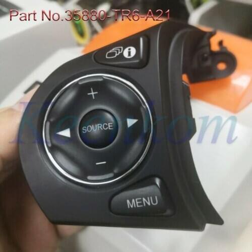 Steering Wheel Audio Control Switch For 2013 Honda Civic LX 35880-TR6-A21 35880TR6A21