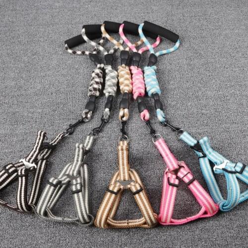 On sale! size S-XL husky dog collars and leash set for big dogs lead puppy small service dog harness ZL250