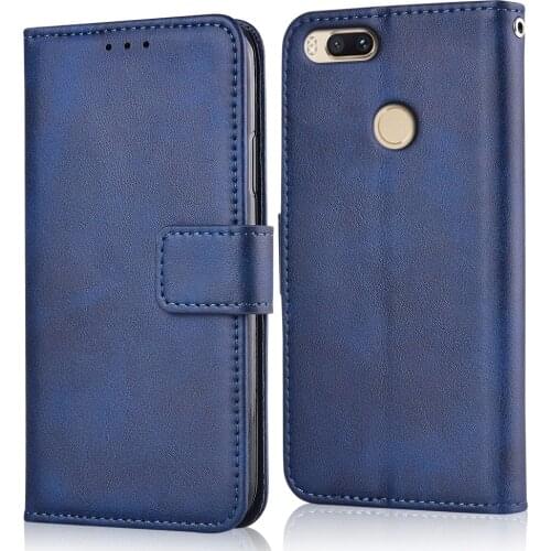 Luxury Leather Flip Case on For Xiaomi Mi 5X mi5X Back Case for Xiaomi Mi A1 MiA1 case Cover