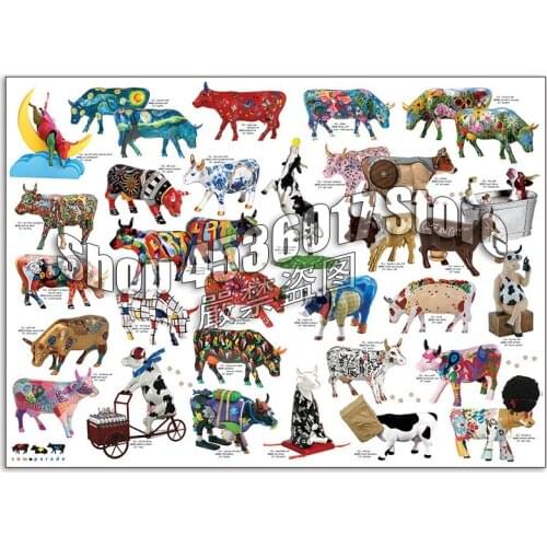 DIY Diamond Embroidery Cow Parade animals Diamond Mosaic Full Drills Decoration Diamond Painting Kit Home Decor Gift Christmas