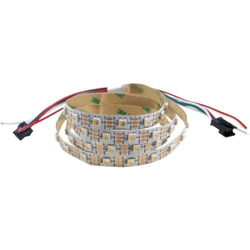 1m/5m LED strip SK6812 RGBW RGBWW 4 in 1 60 leds/pixels/m;individual addressable led strip IP30 DC5V similar WS2812B WS2812