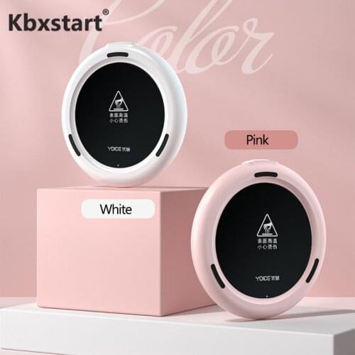 5V USB Thermostat Mug Warmer Hogar Coasters Tea Cup Warmer Oficina Heating Milk Coffee Taza Calienta Agua Smart Cup Heater Pad