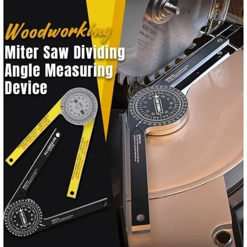 Miter Saw Protractor ABS Digital Protractor Ruler Inclinometer Protractor Miter Saw Angle Level Meter Measuring Tool DropShip