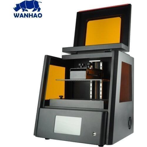 WANHAO D8 2019 Best Seller 405nm UV DLP 3D Printer with Big Building Size touch screen for dental jewelry