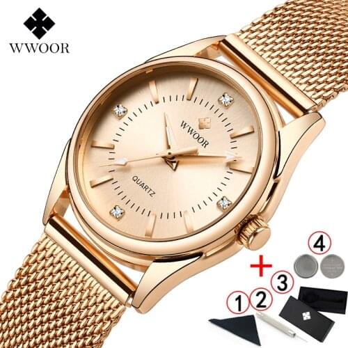 Ladies Wrist Watches 2021 Dress Gold Watch Women Crystal Diamond Watches Stainless Steel Silver Clock Women Montre Femme 2021