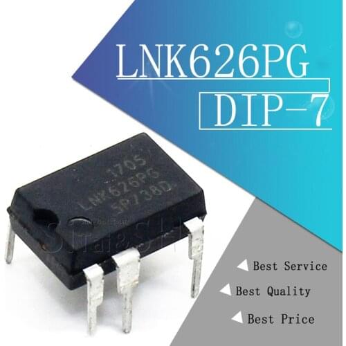 1pcs/lot LNK626PG DIP-7 LNK626 DIP