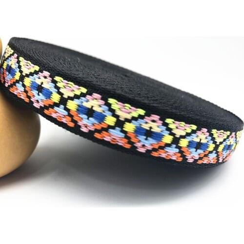 10Yards 15mm 5/8" Craft Sewing Gerometric Woven Ribbon Scrapbook Diary Supplies Gifts Wrapping Material Jacquard Ribbon