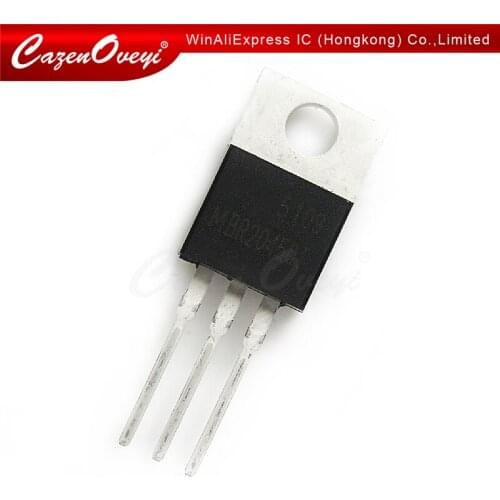 10pcs/lot MBR2045CT MBR2045 MBR2045C Schottky & Rectifiers 20A 45V TO-220 new original In Stock