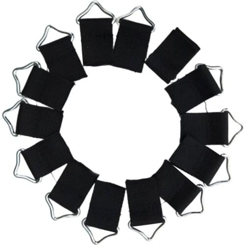 10pcs/Pack Trampoline Mat Triangle Rings Buckle Universal Fit Ring V-rings for Trampoline Jump Pat Bag Craft Attachment