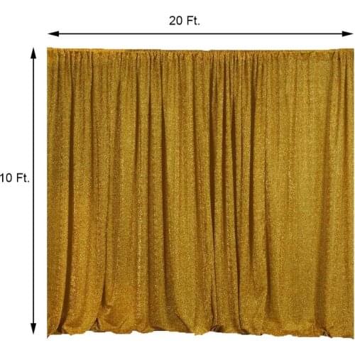 10X10FT Glitter Wedding Backdrop Curtain Sequin Wedding Wall Photo Booth Background Event Party Decoration