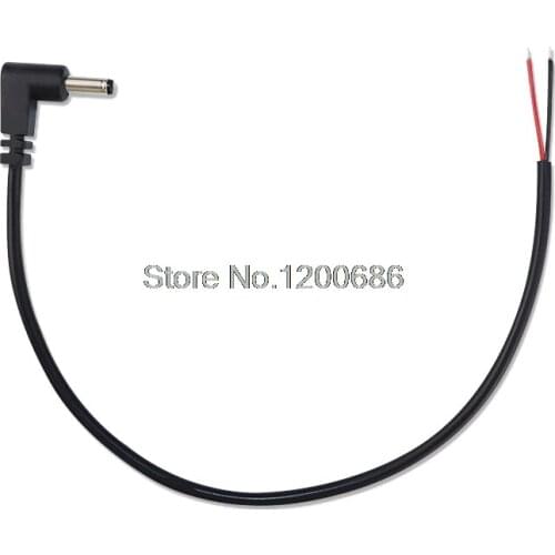 3.5 AUX Cable right angle Jack 3.5mm Audio Cable 3.5 mm Jack Speaker Cable AUX DC Power Pigtail Cable Wire 30CM