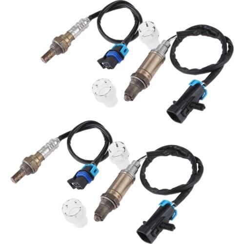 4Pcs Car Oxygen Sensor Up&Down 234-4112 234-4018 for Cadillac Escalade Base Chevrolet Silverado 1500 GMC Sierra Yukon 2006-2007